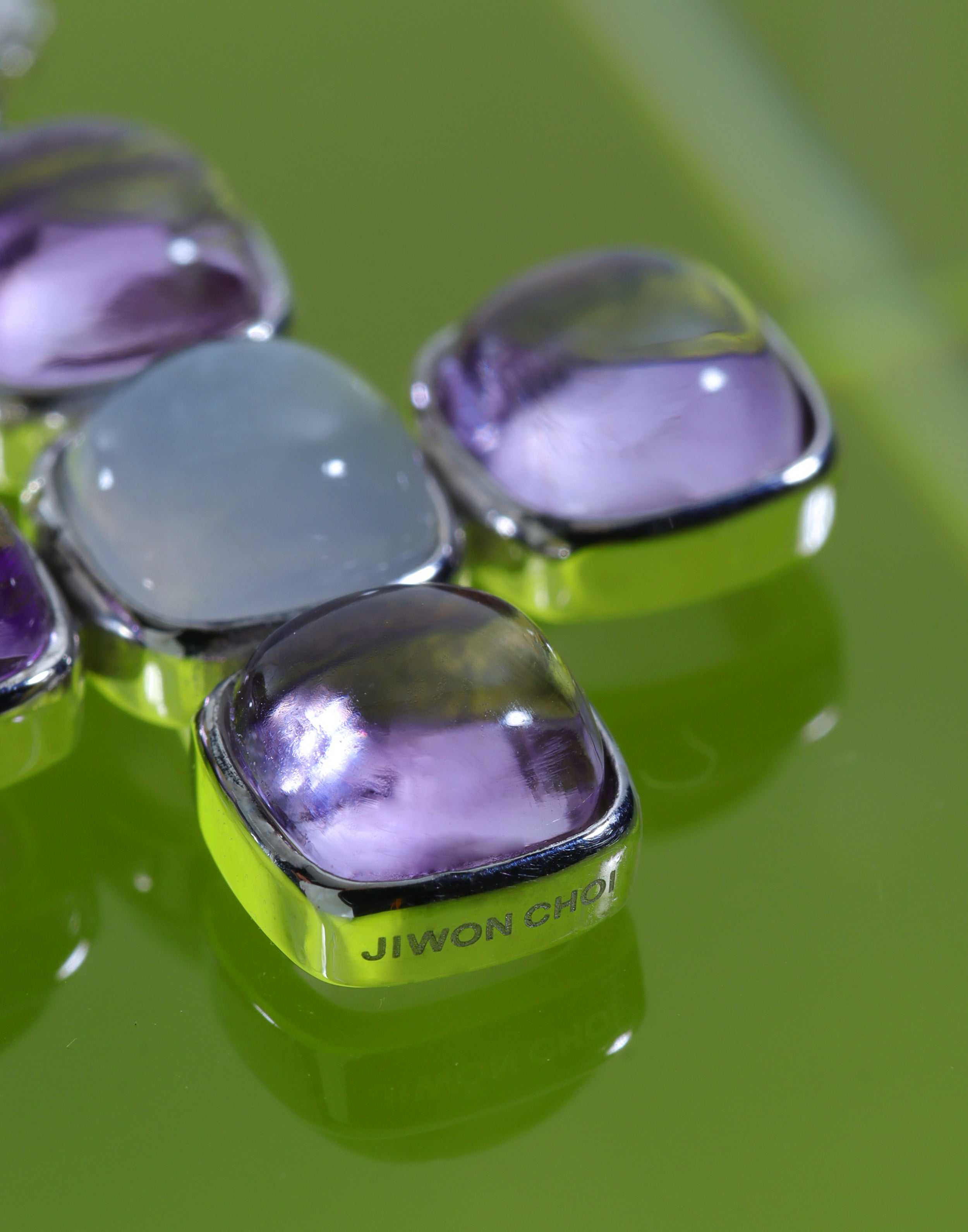 Stars Align Necklace Purple Lavender