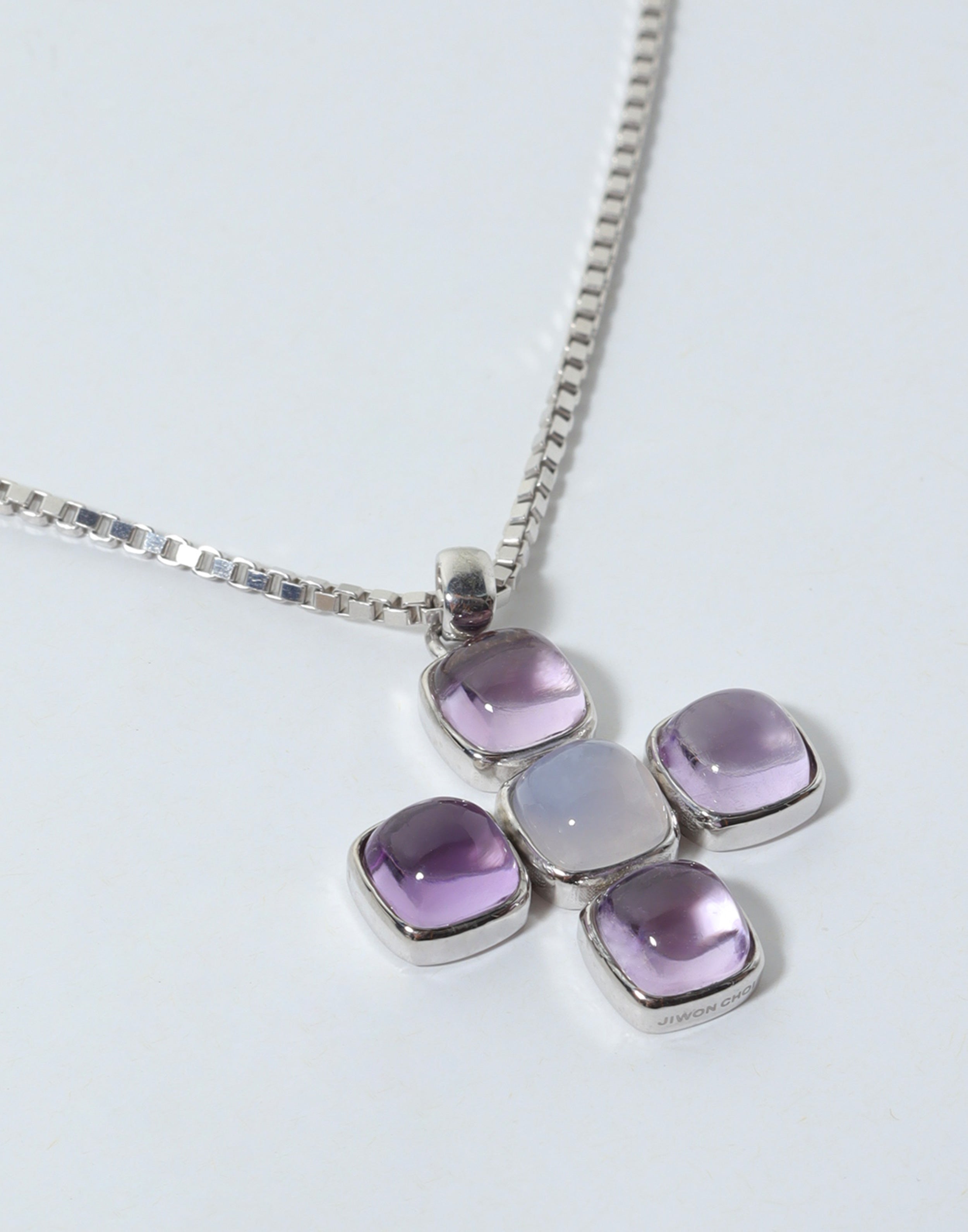 Stars Align Necklace Purple Lavender