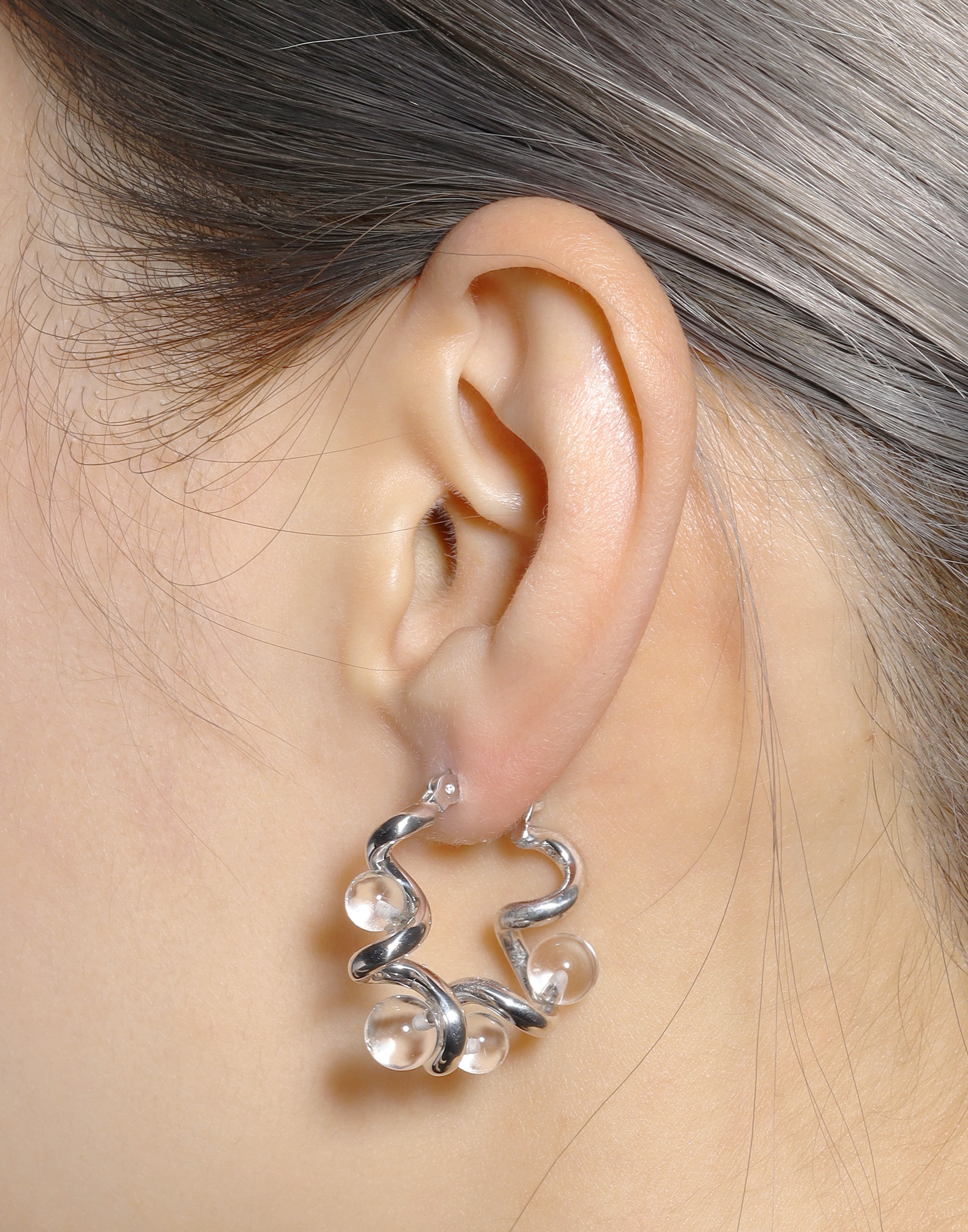 Bubbly Hoops Small