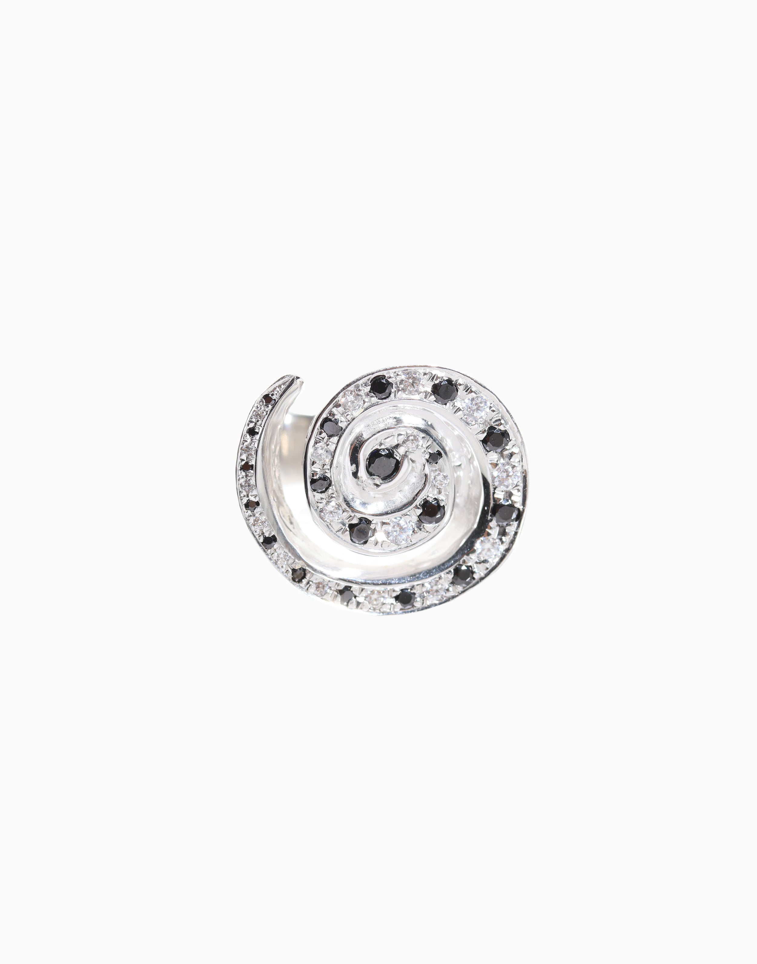 Crystal Vortex Ring Black