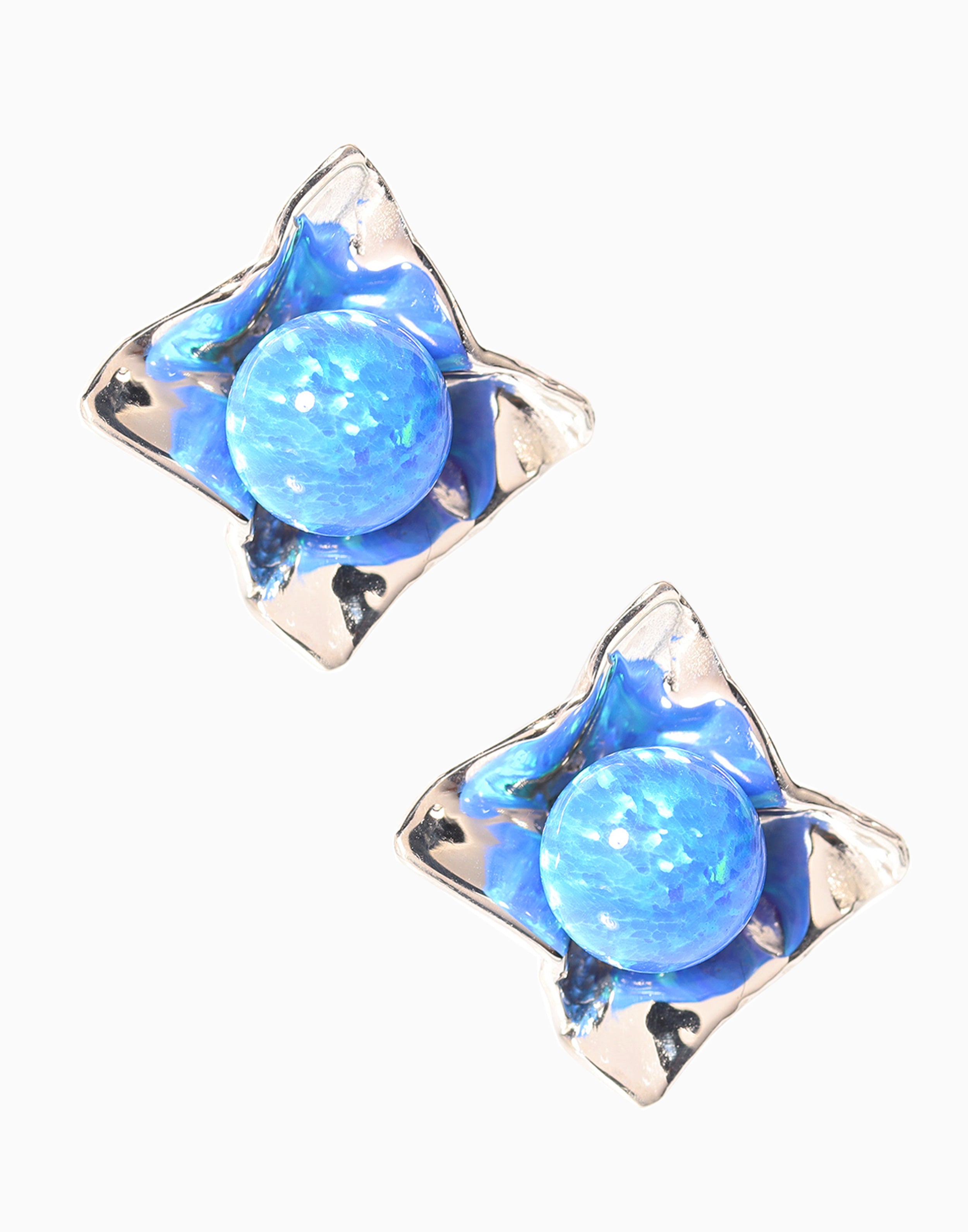 Eye Candy Earrings Blue