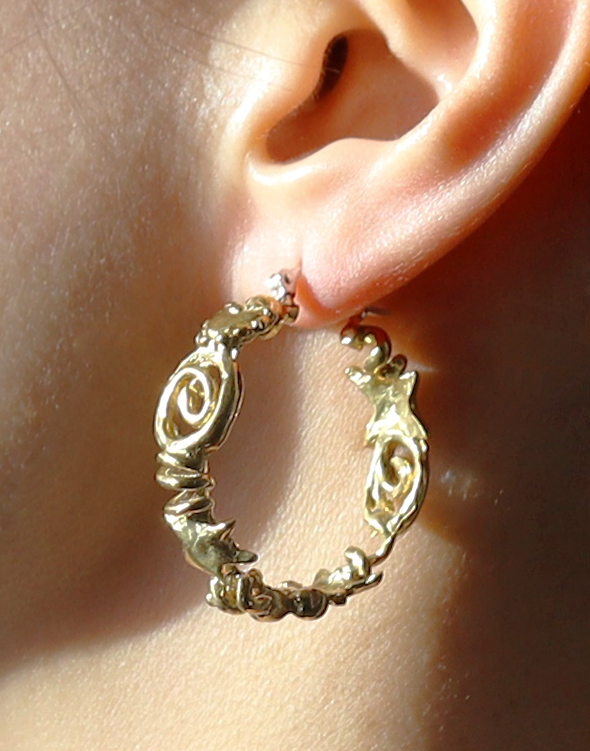 Ingela Hoops Gold