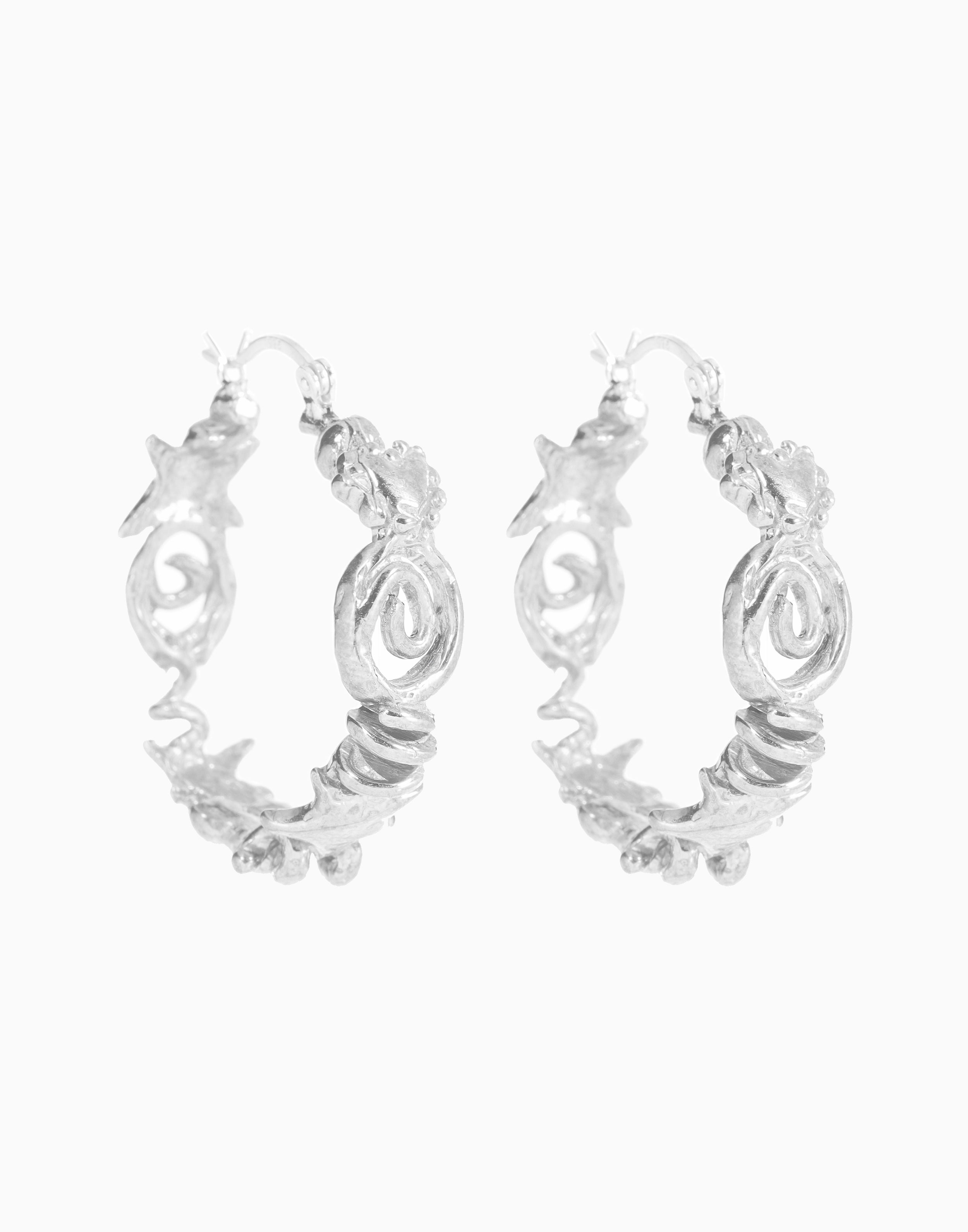 Ingela Hoops Silver