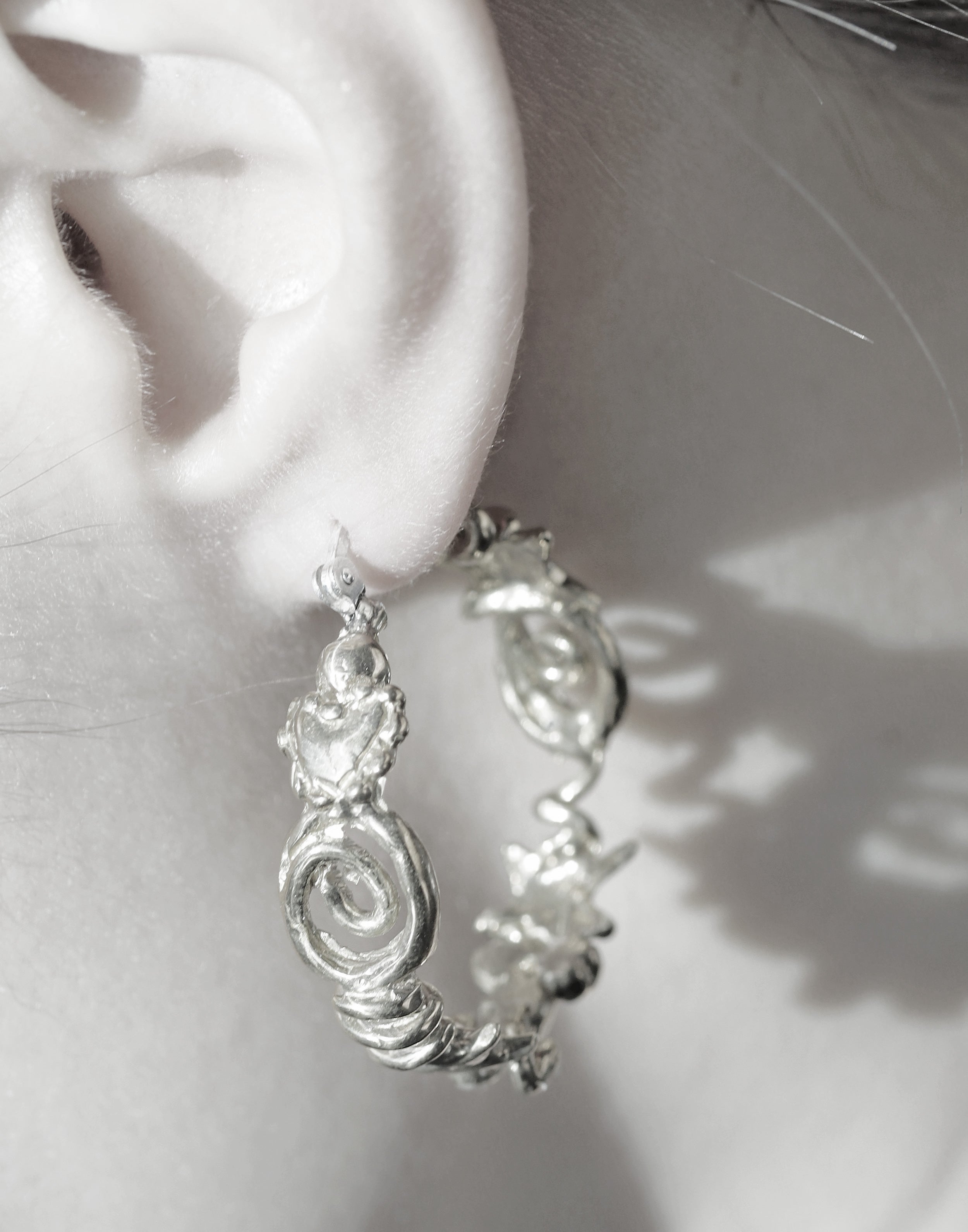 Ingela Hoops Silver
