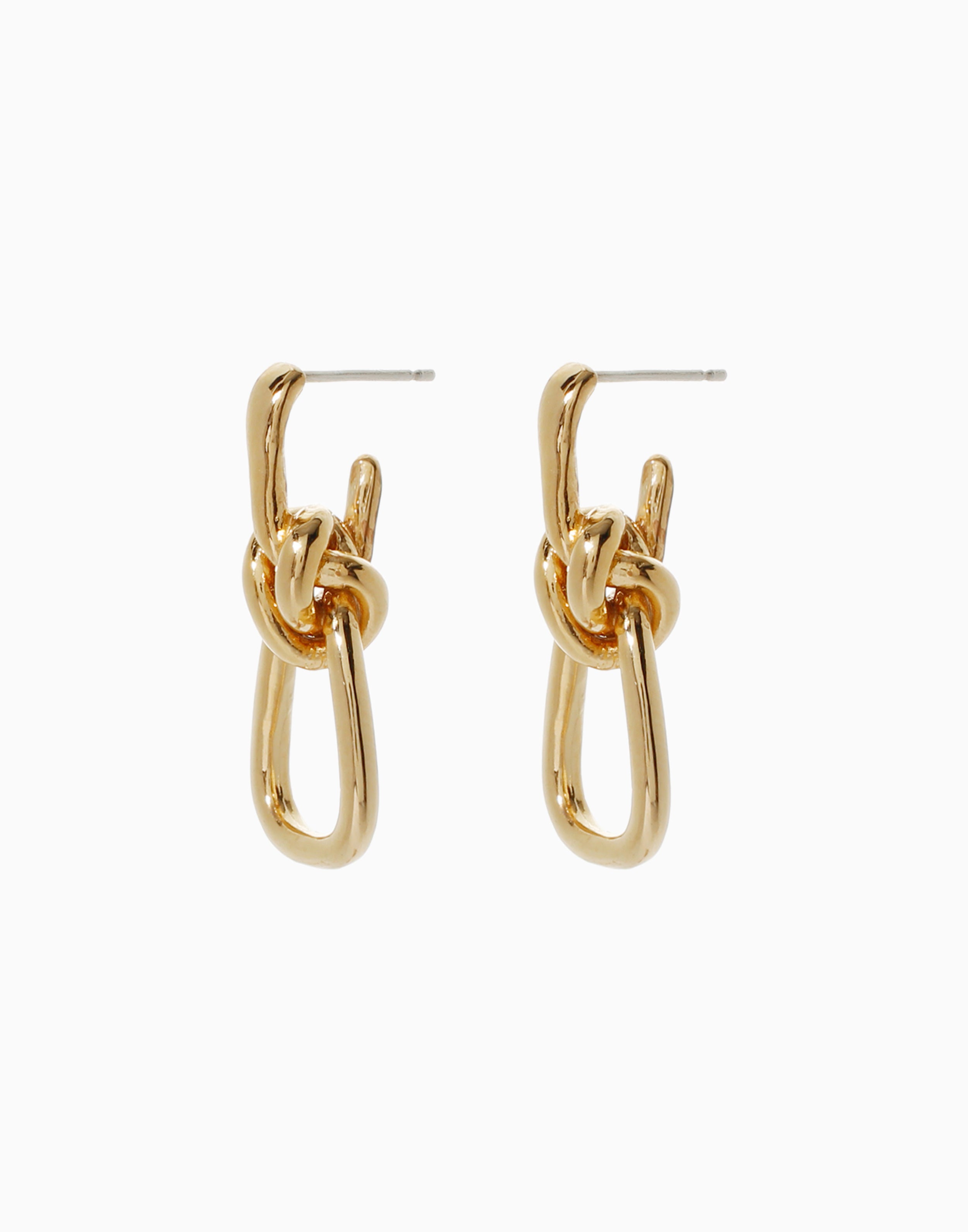 Knotty Earrings Gold