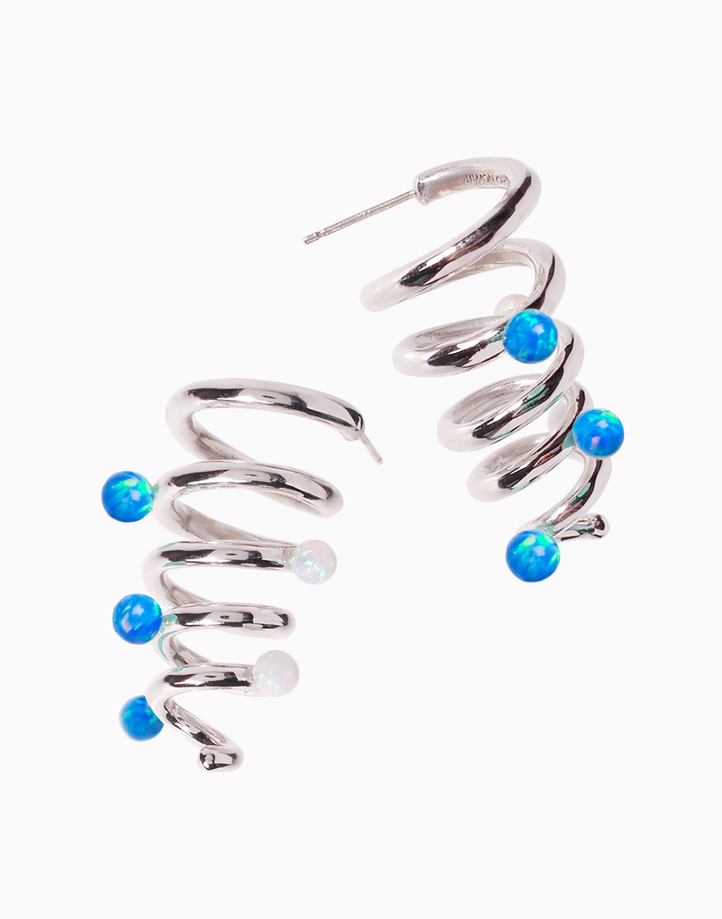 Waltzer Earrings Blue Lagoon