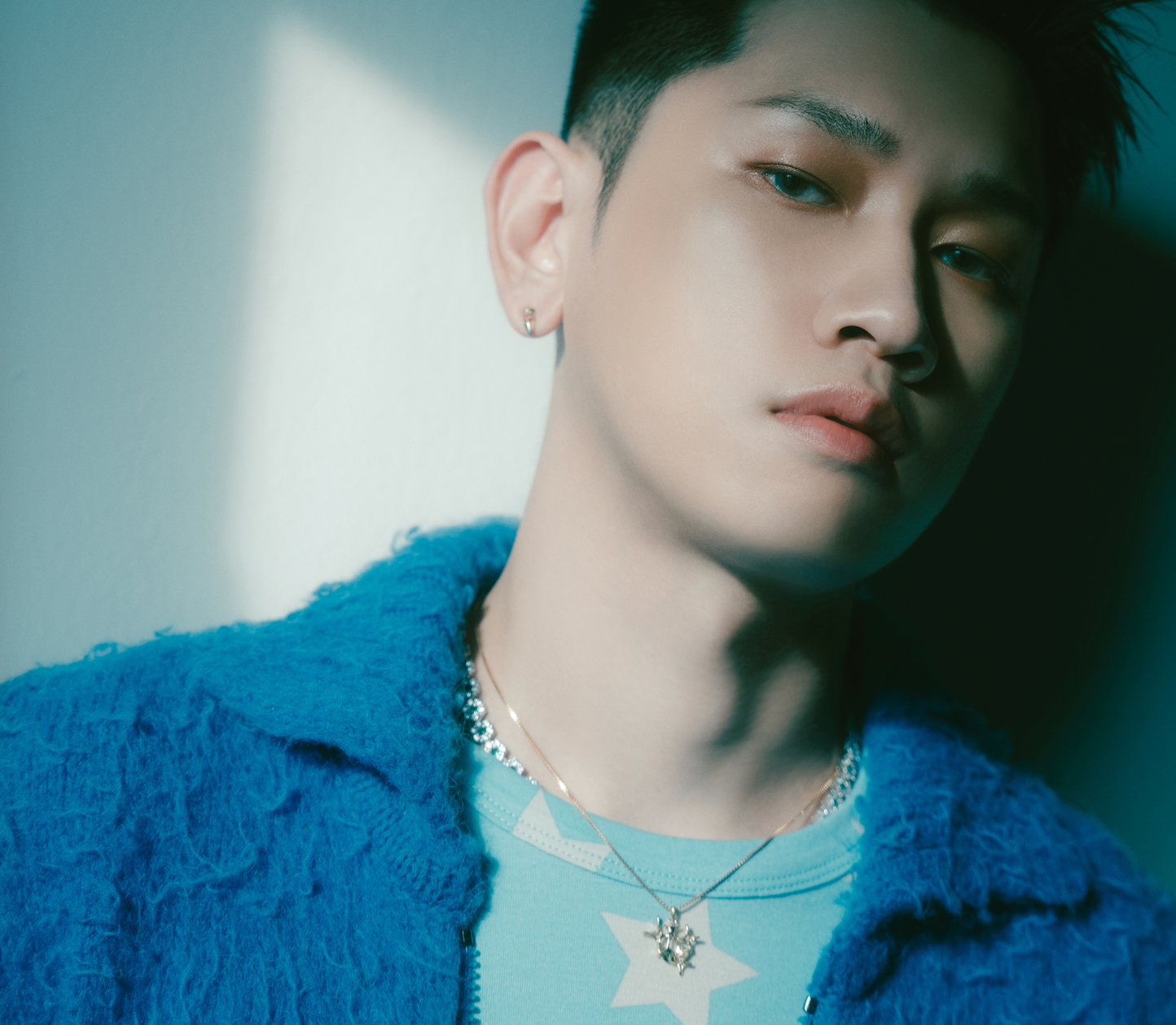 Crush wears JIWON CHOI for his album cover