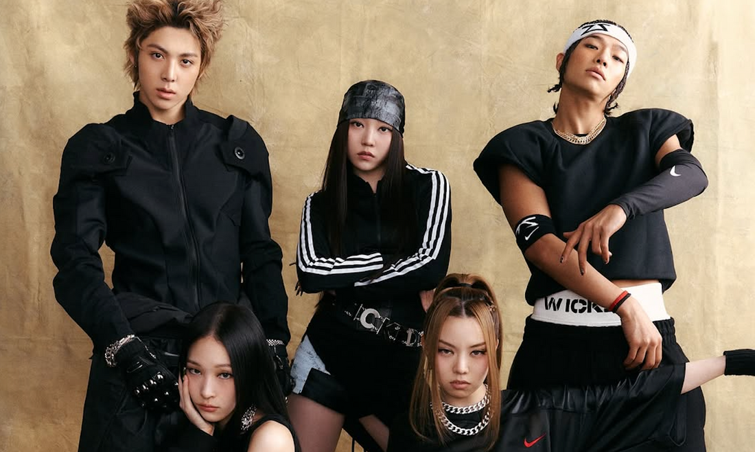 ALLDAY PROJECT wears Custom WICKED belt and Knuckle Rings