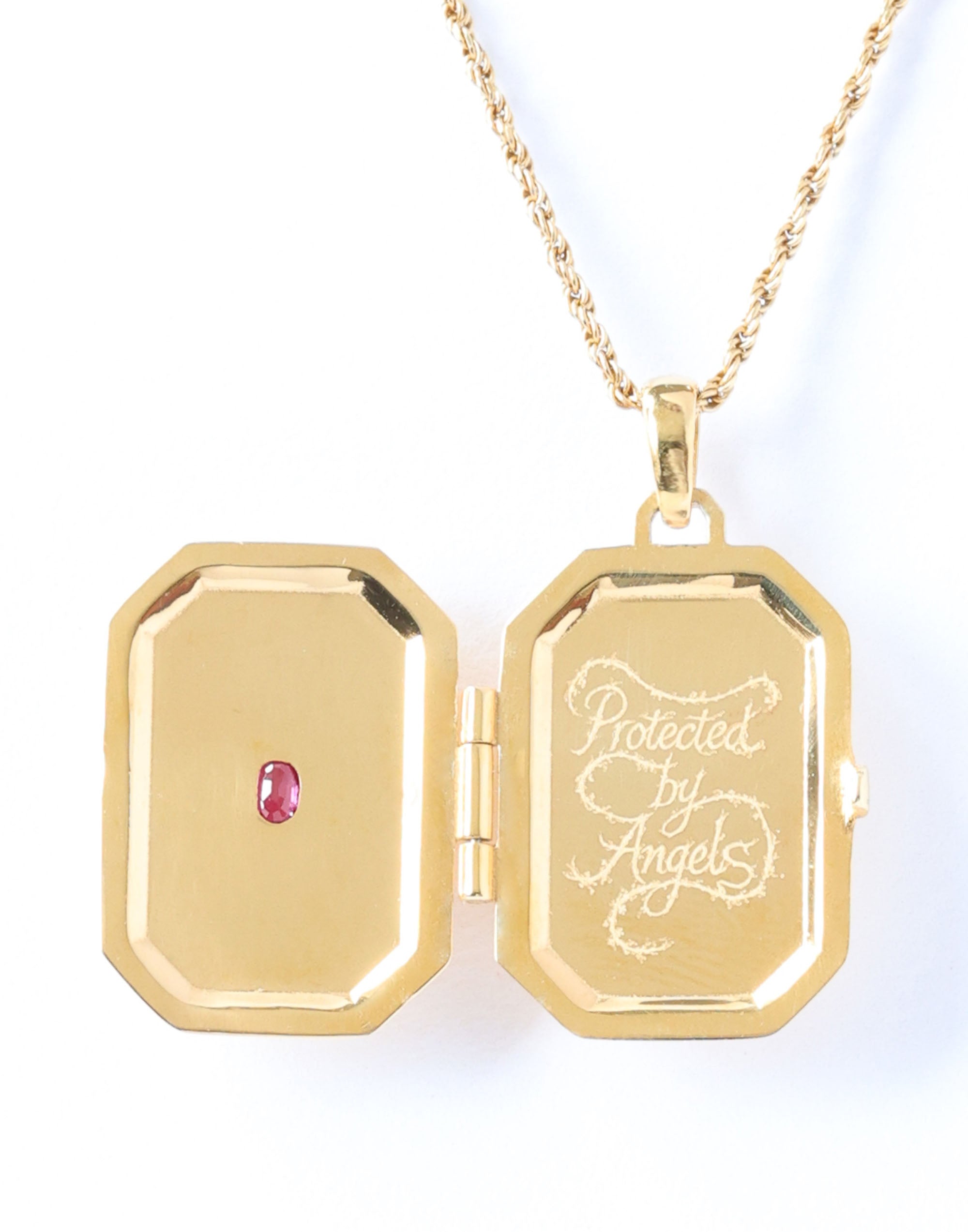 Plot Armor Locket Pendant Necklace