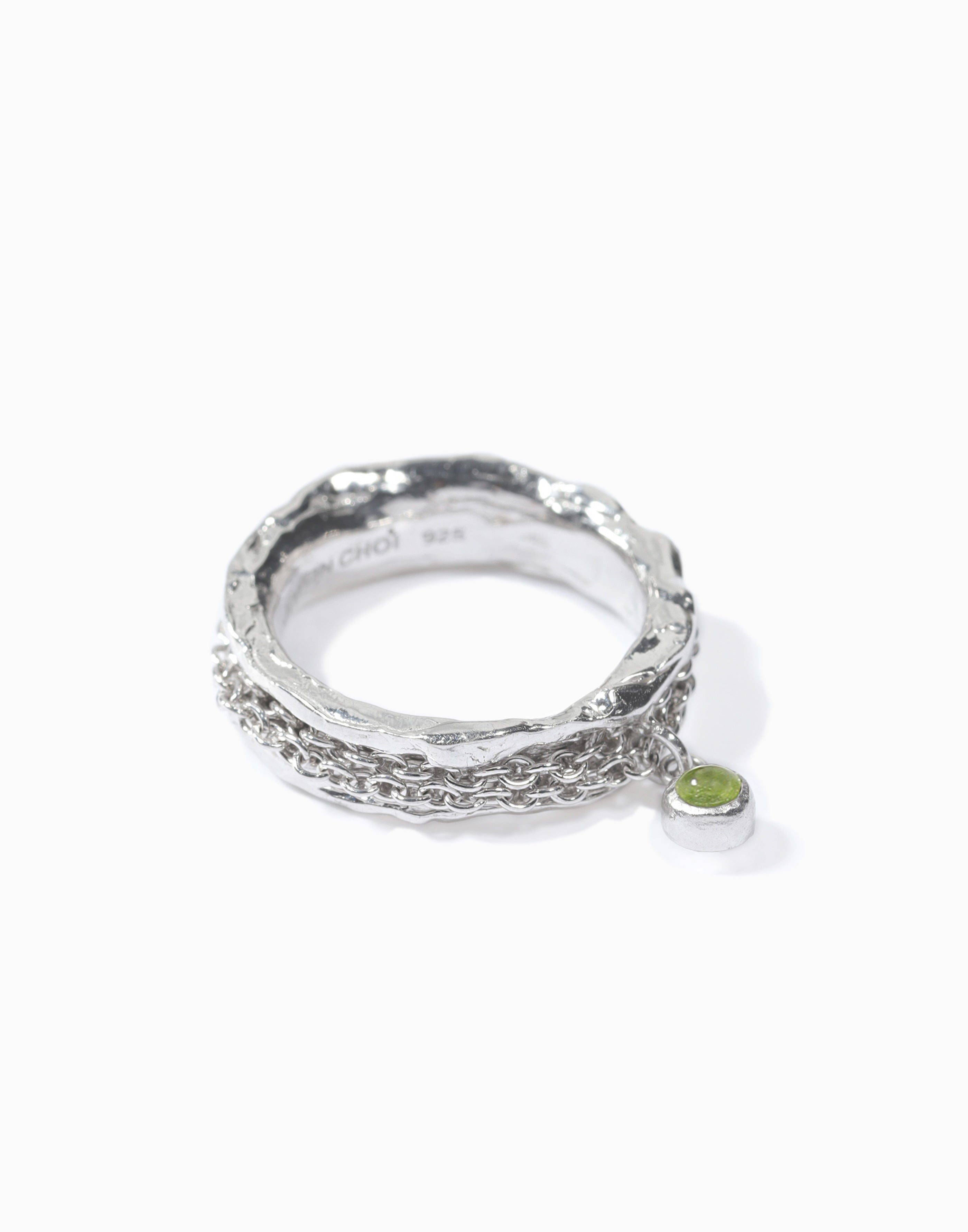 Calypso Chain Ring Peridot