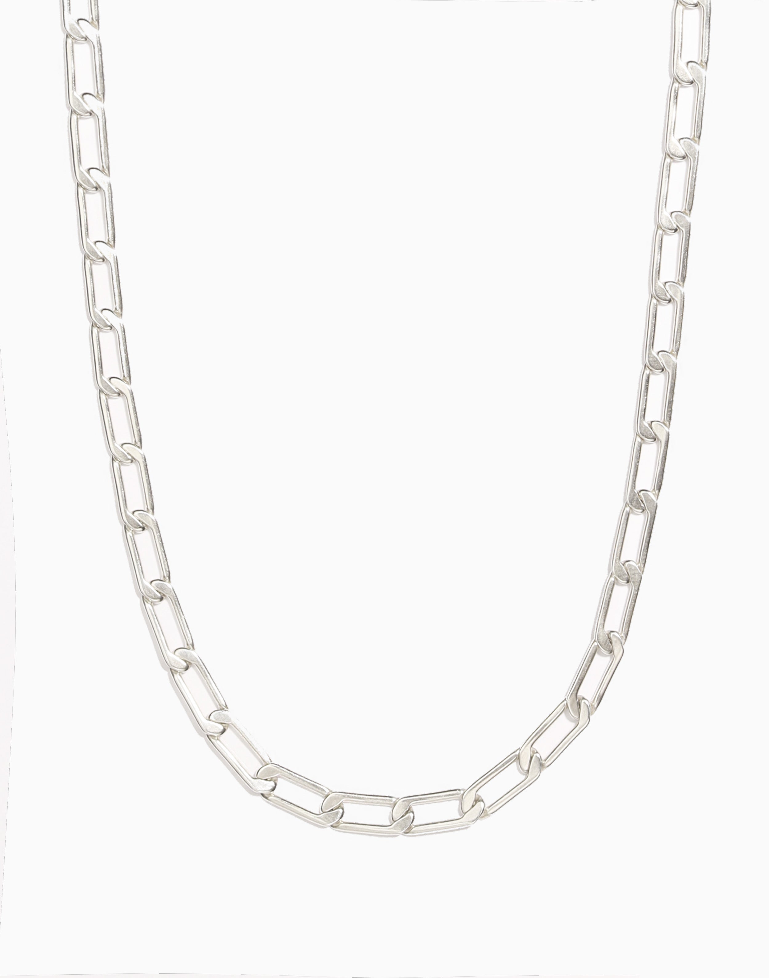 Axel Flat Curb Chain Necklace