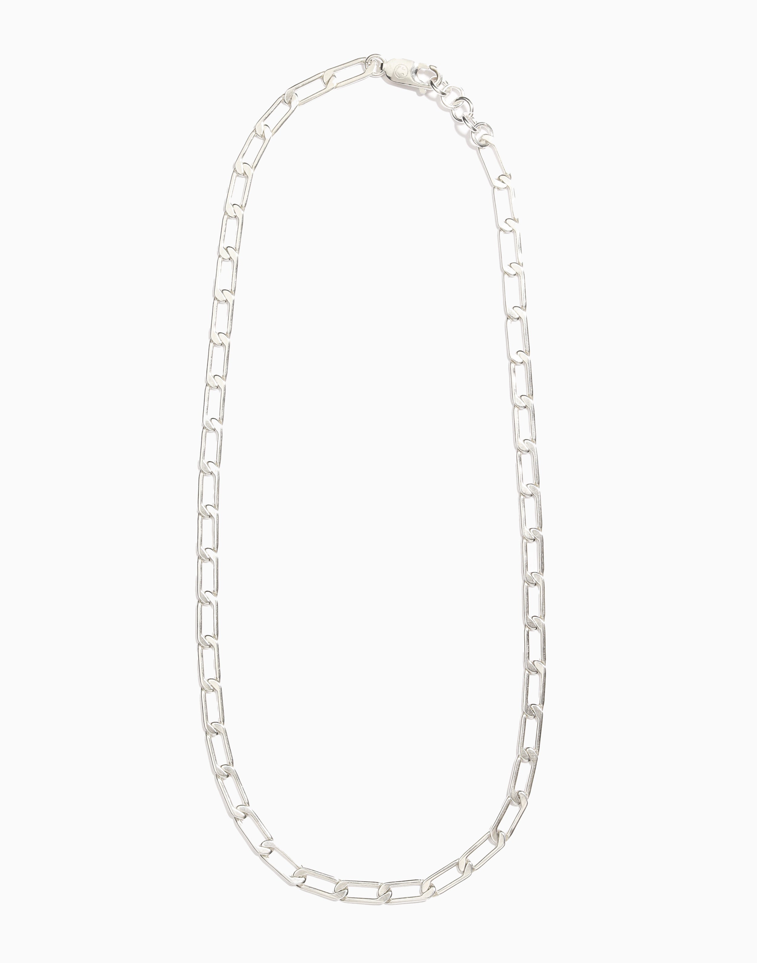 Axel Flat Curb Chain Necklace