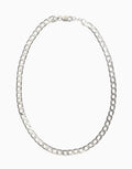 Dona Flat Curb Chain Necklace