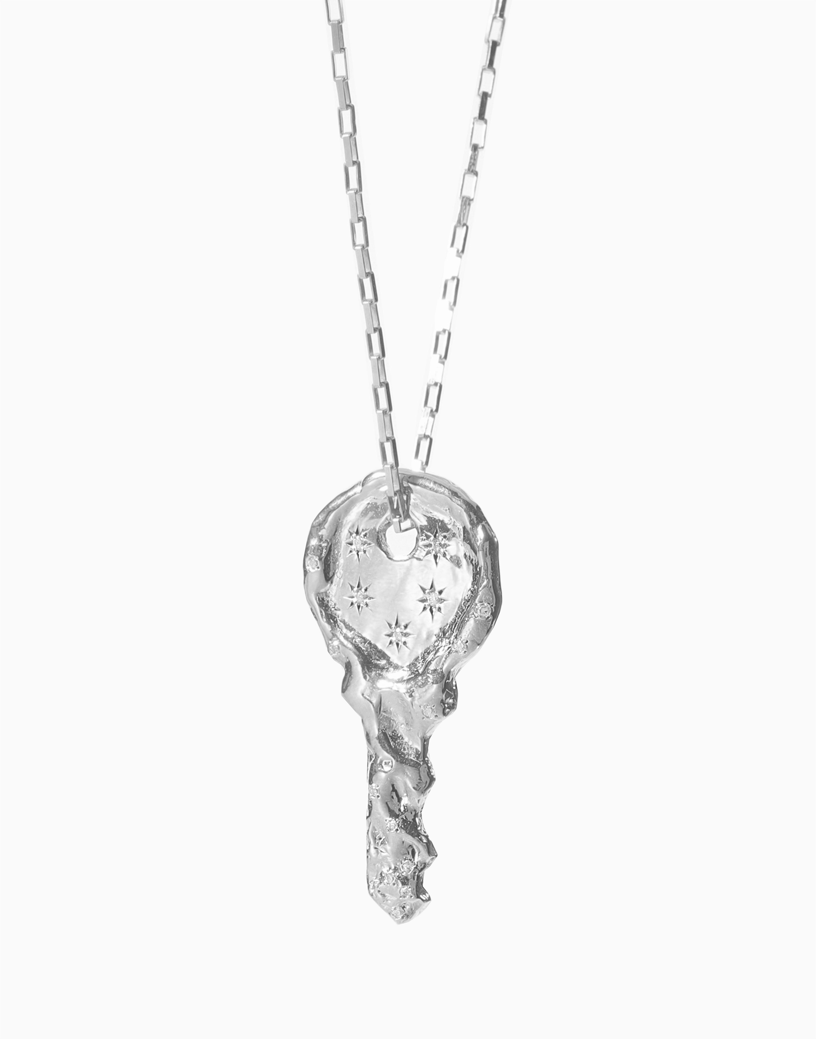 Key to My Heart Necklace Sterling Silver