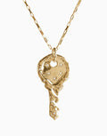 Key to My Heart Necklace Gold Vermeil