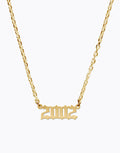 My Year Nameplate Necklace