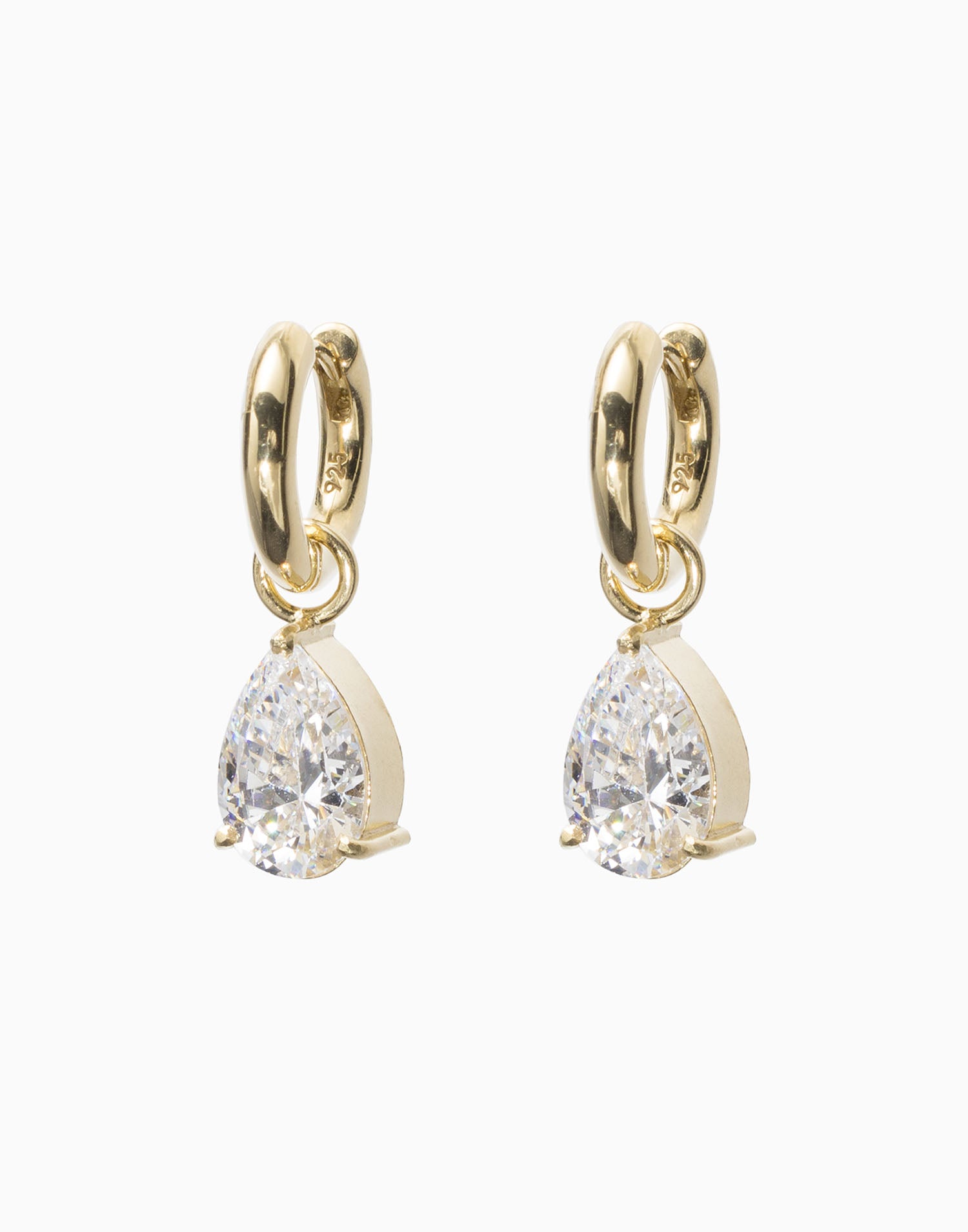 #Material_18K Gold Vermeil + White