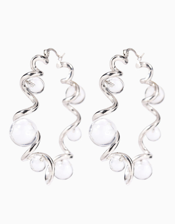 Bubbly Hoops Large