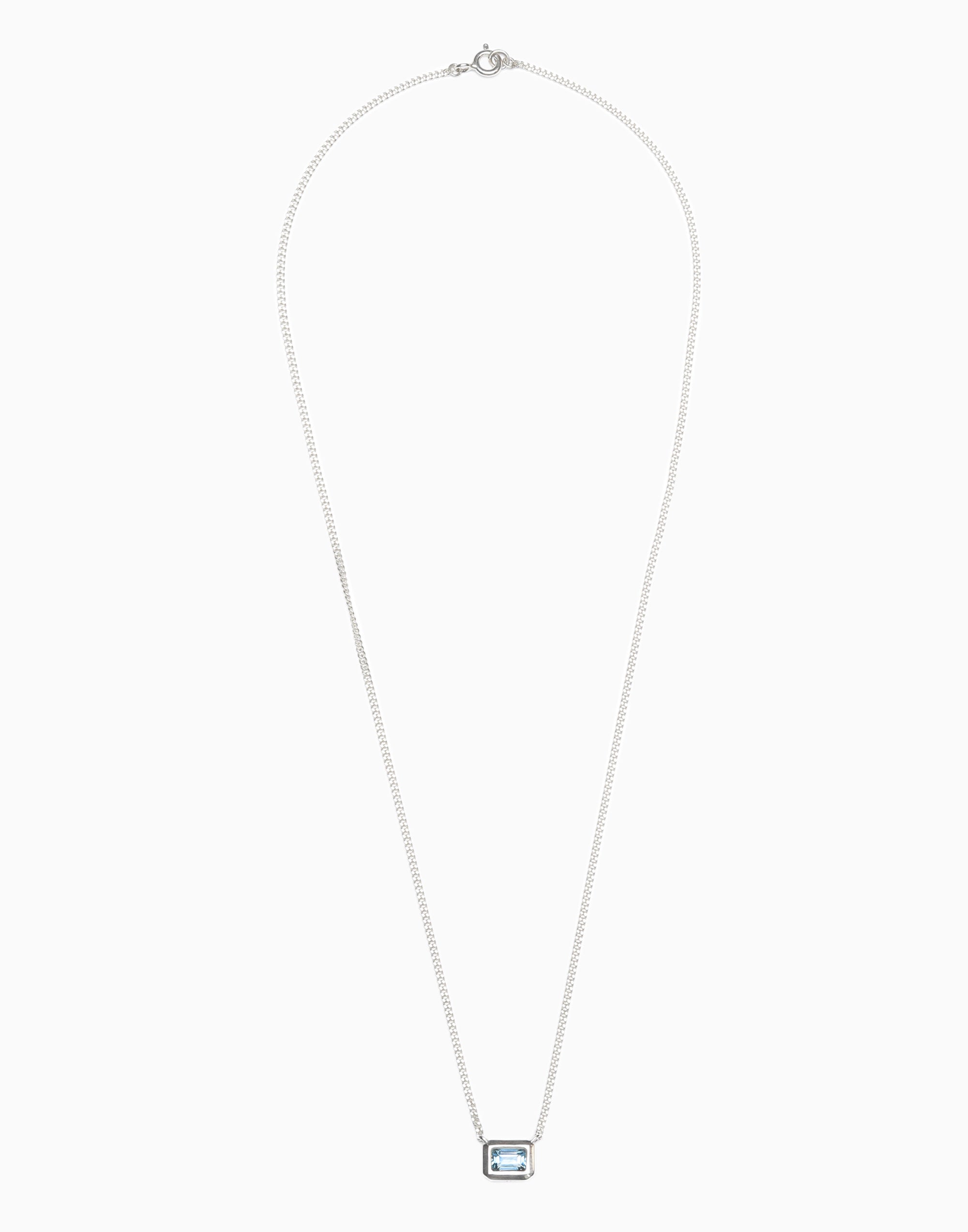 Cadeau Necklace London Blue Topaz