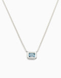 Cadeau Necklace London Blue Topaz