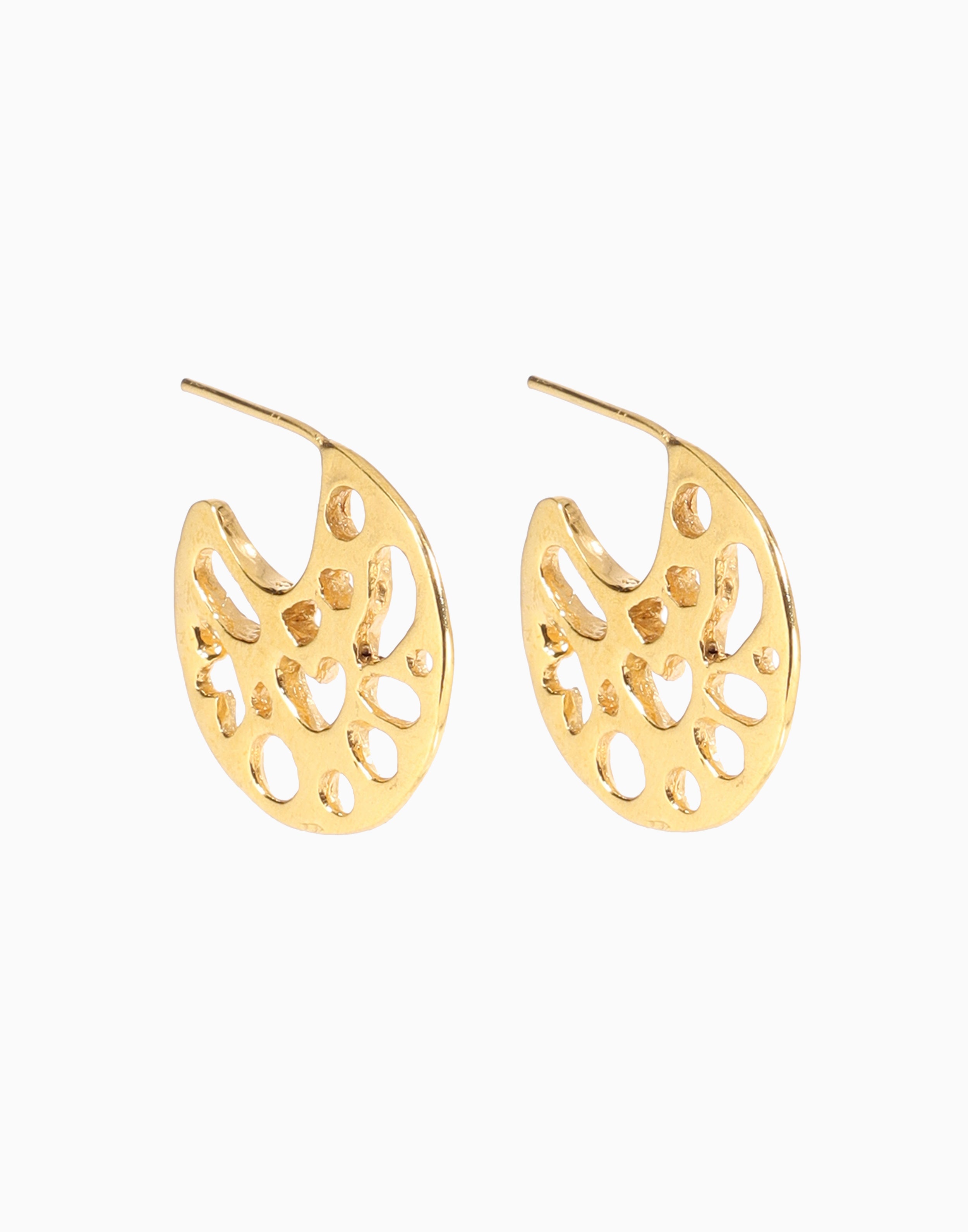 Caspian Earrings Gold Vermeil