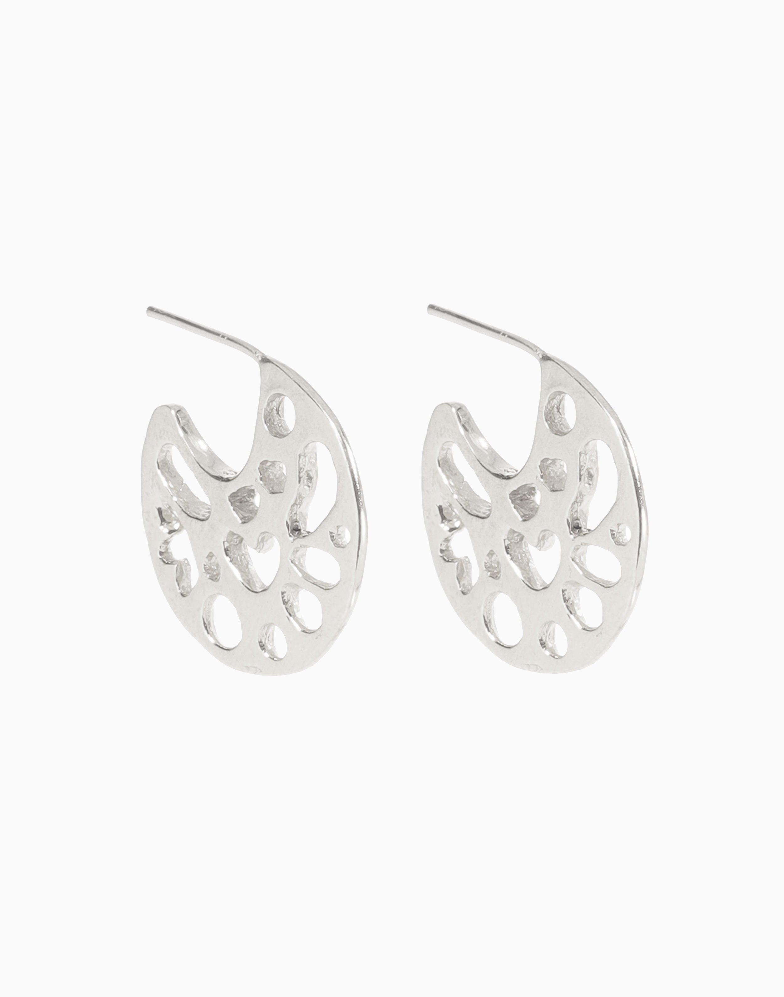 Caspian Earrings Silver