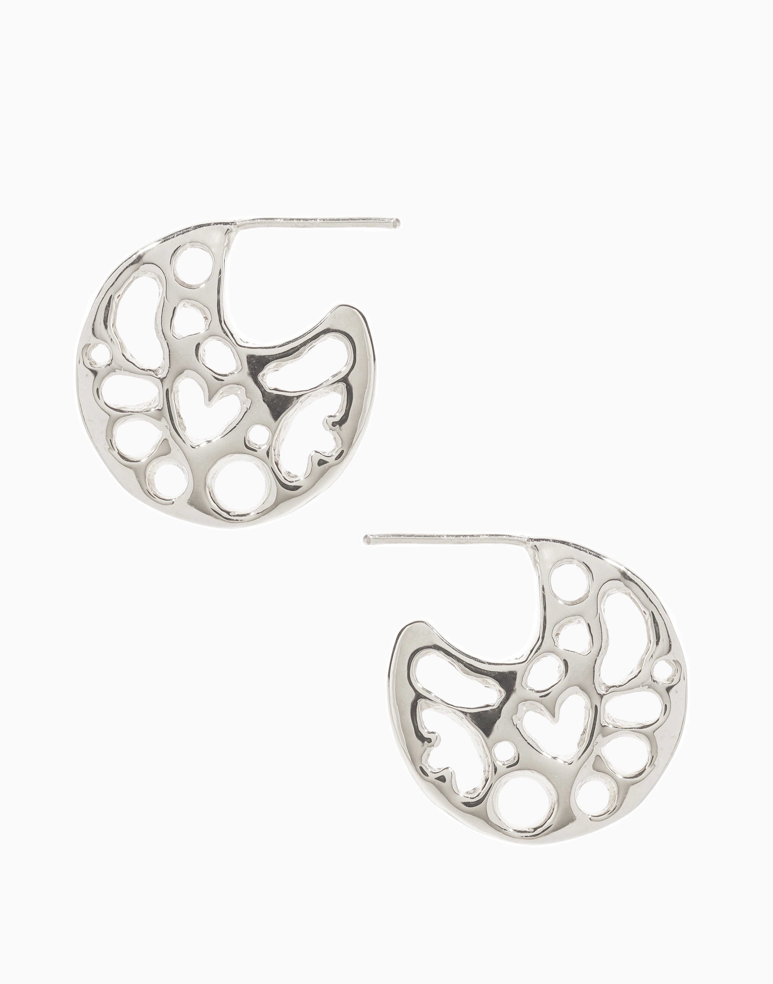 Caspian Earrings Silver