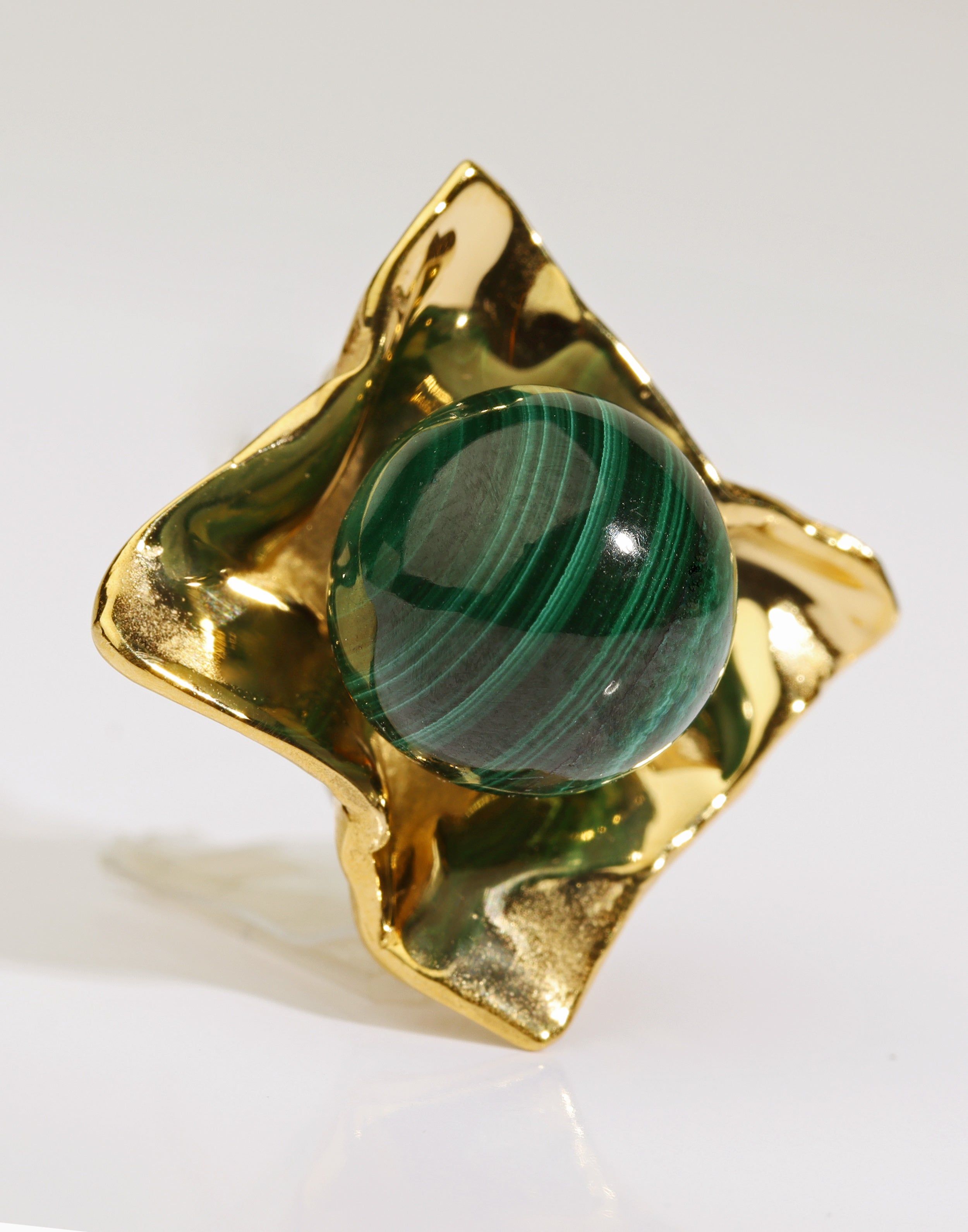 Eye Candy Earrings Malachite