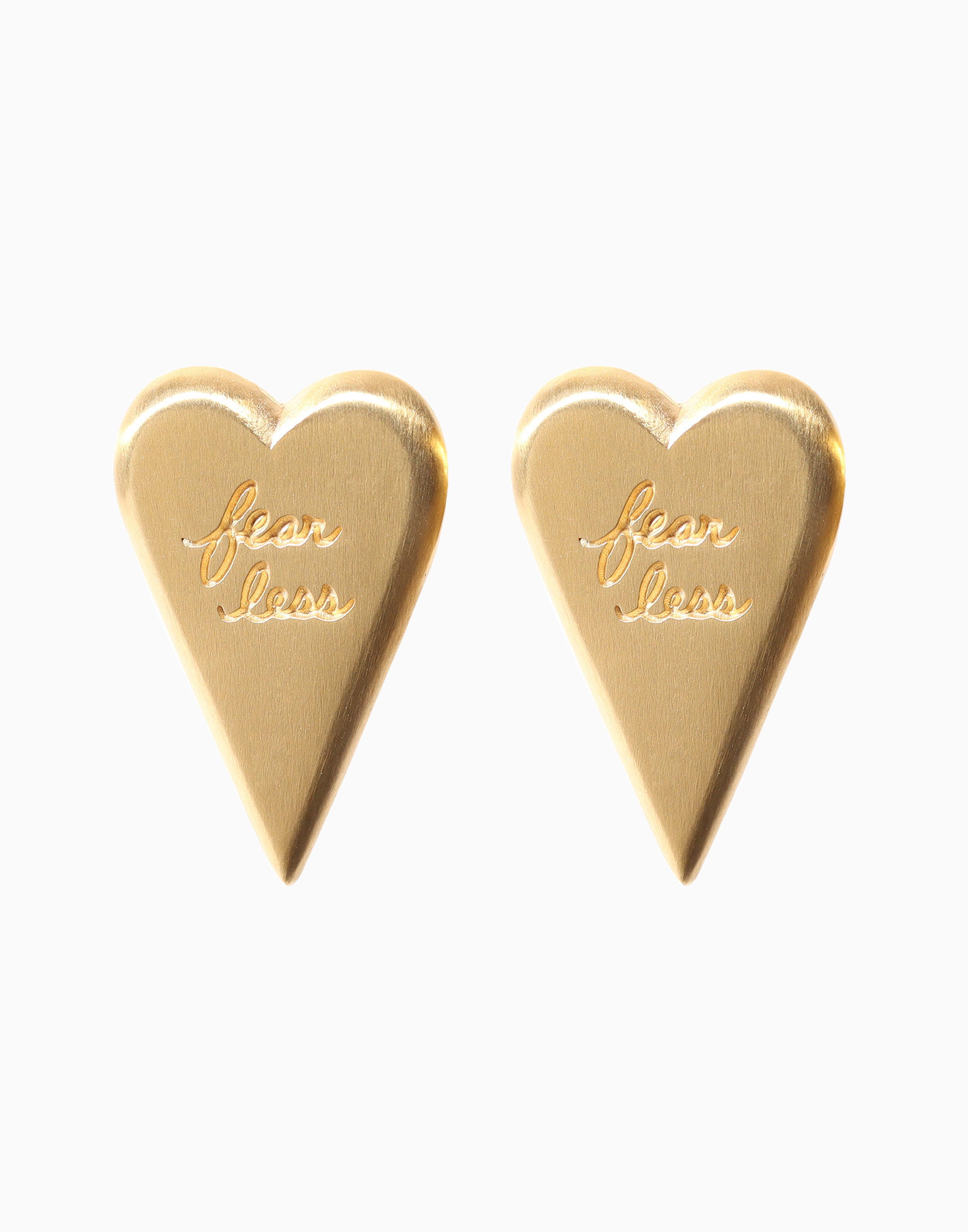 Fearless Earrings Gold