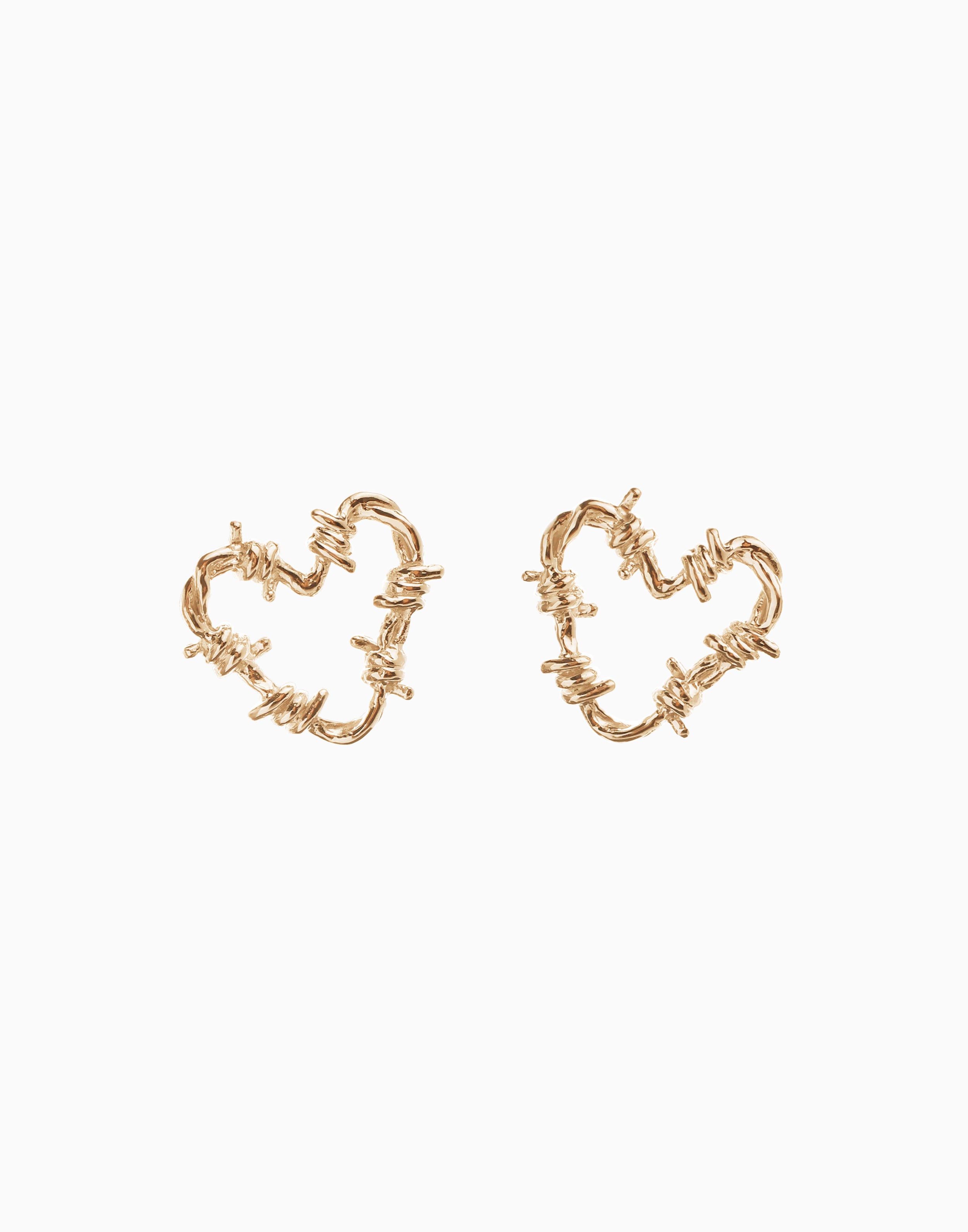 Fetish Earrings Petite Gold Vermeil