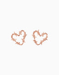 Fetish Earrings Petite Rose Gold Vermeil