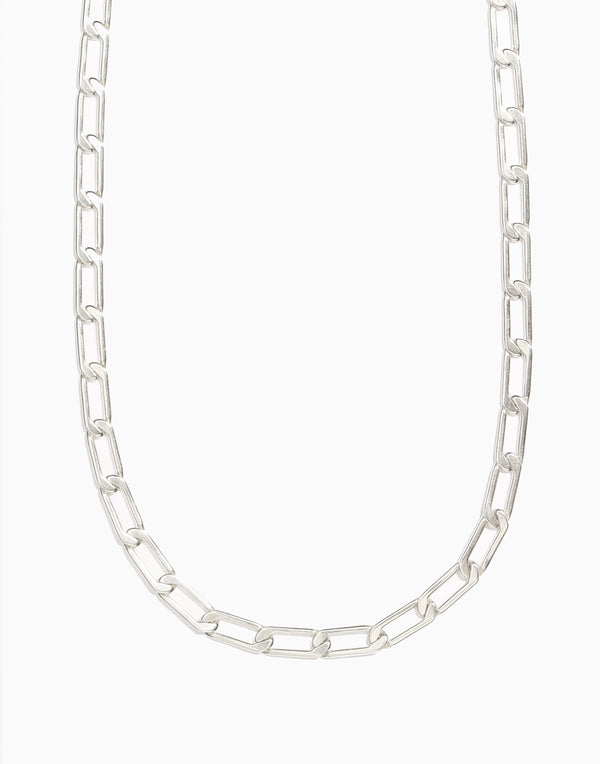 Axel Flat Curb Chain Necklace