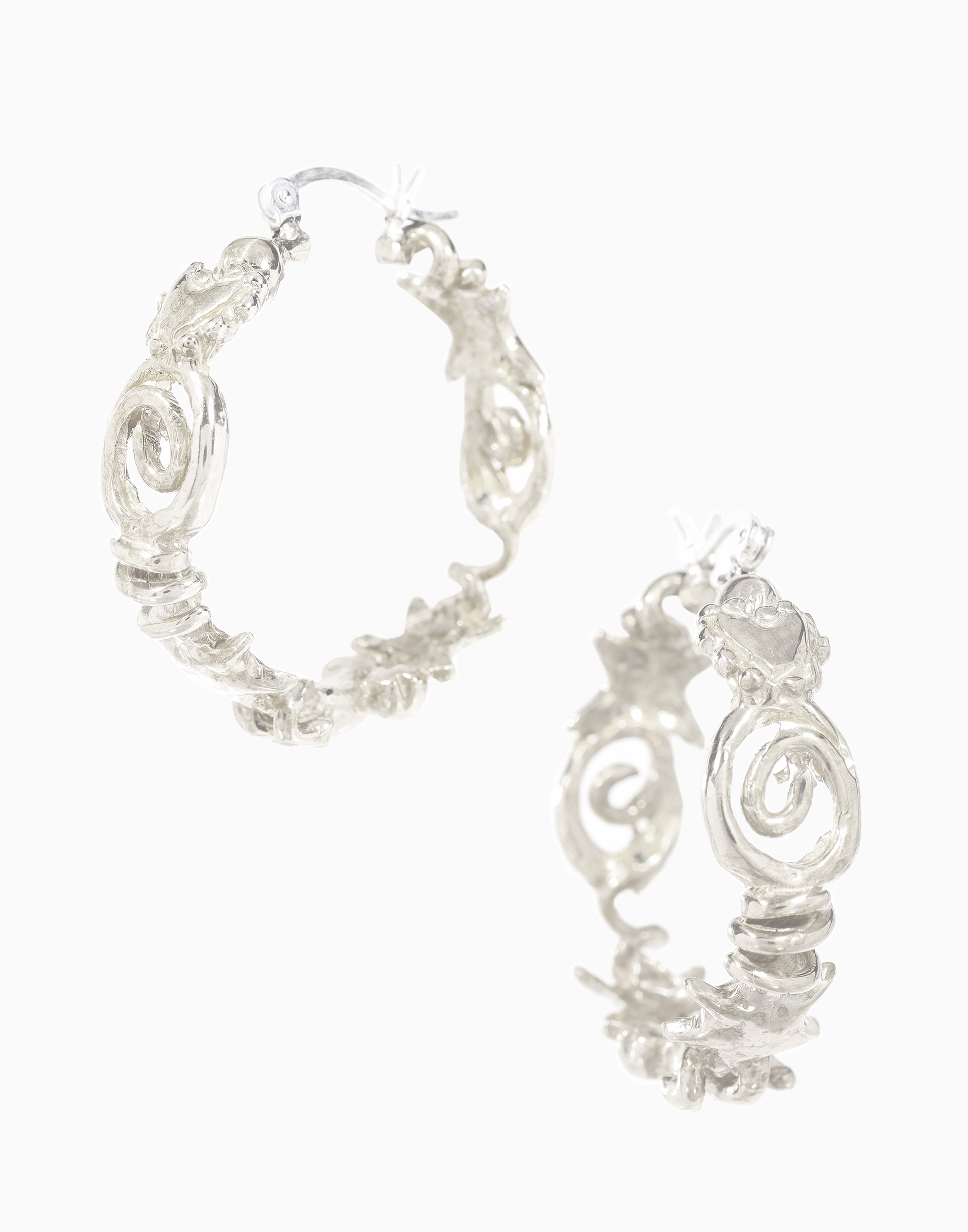 Ingela Hoops Silver