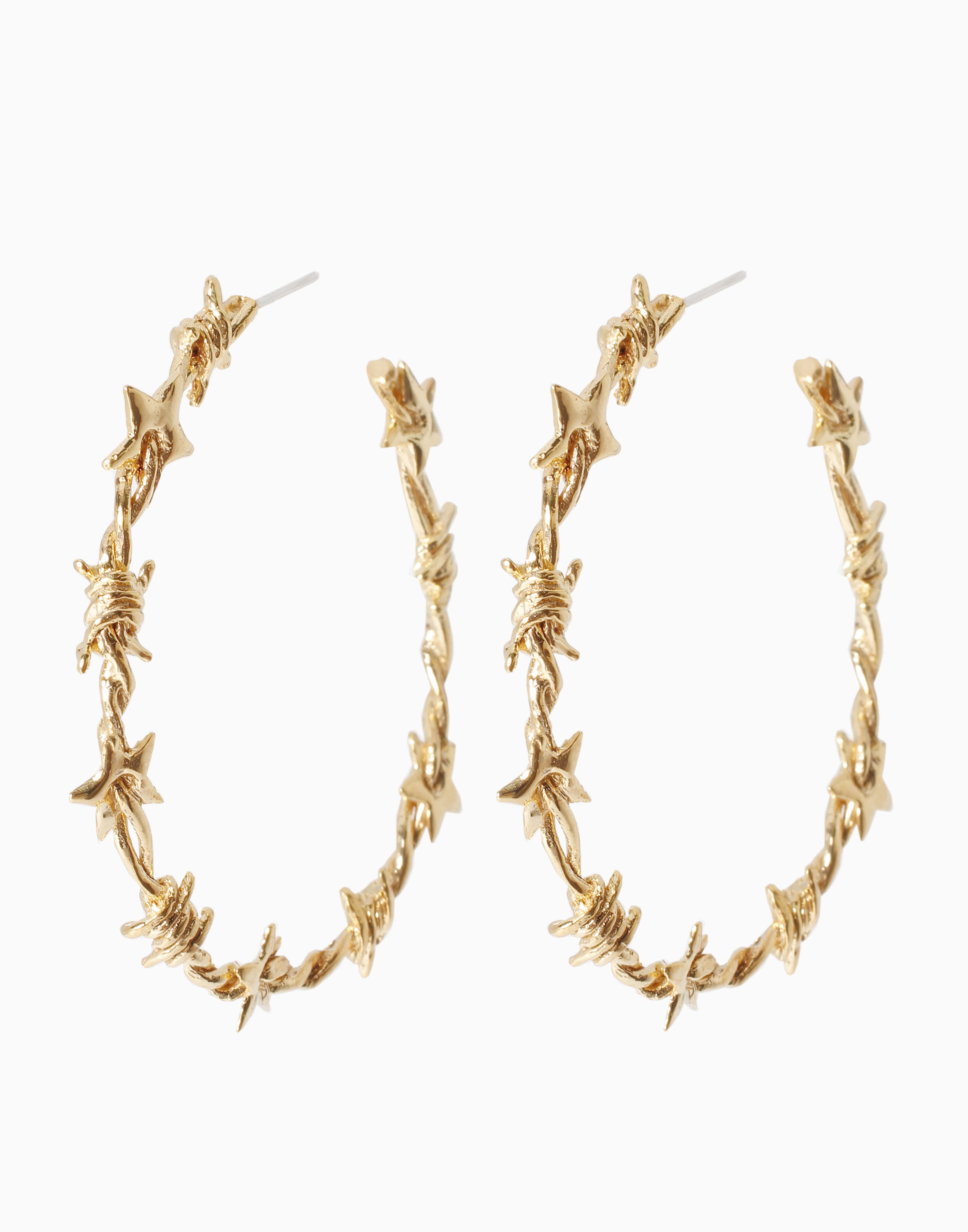 July Hoops Large Gold