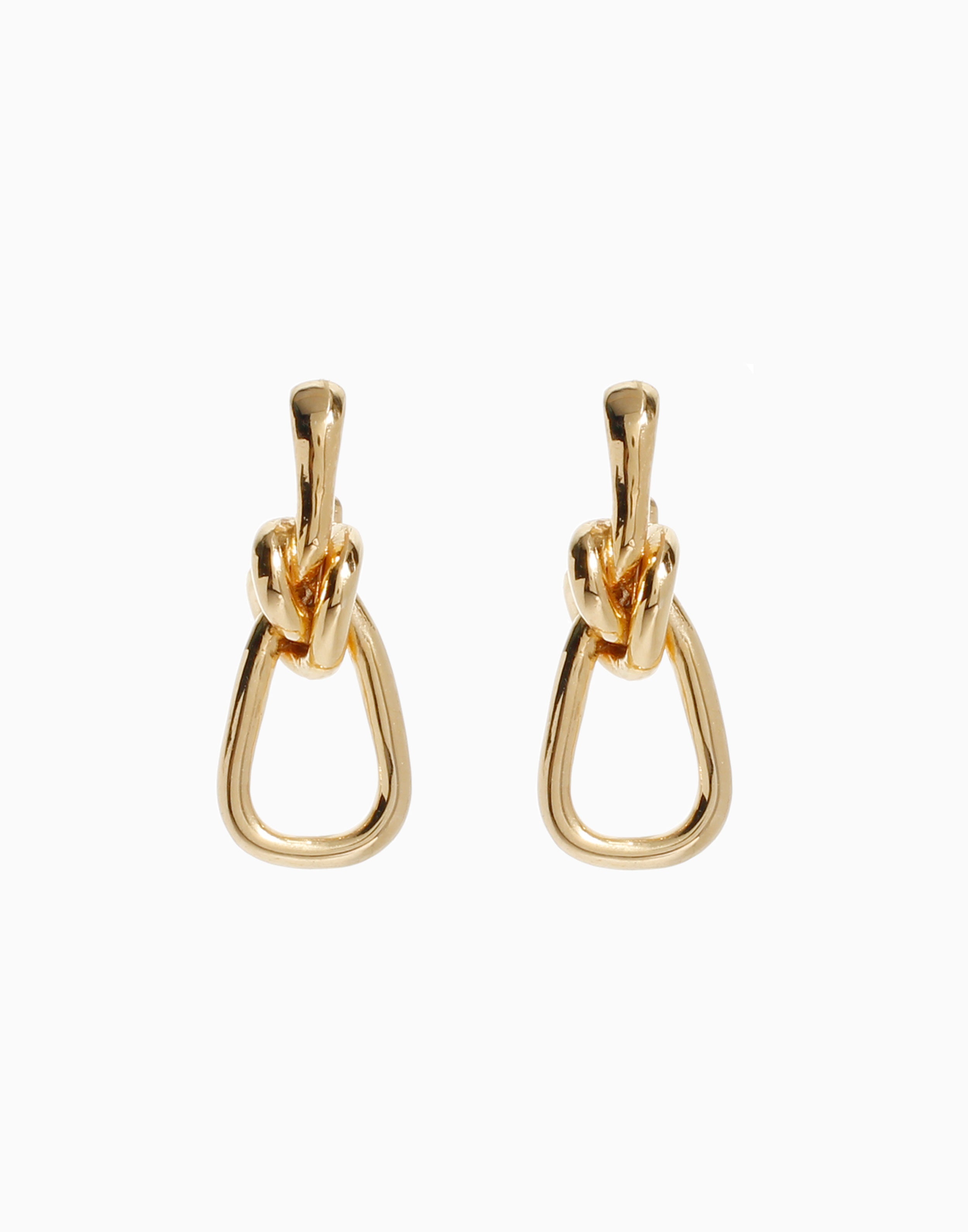 Knotty Earrings Gold