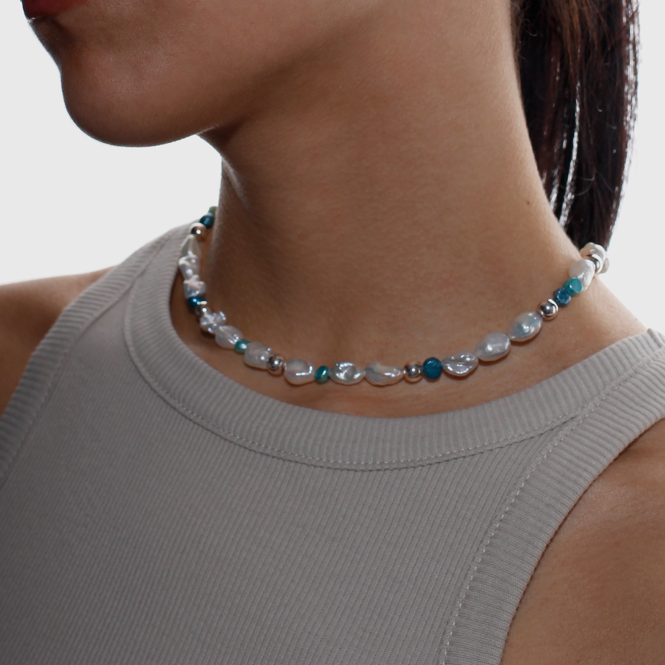 Atlantis Necklace Blue