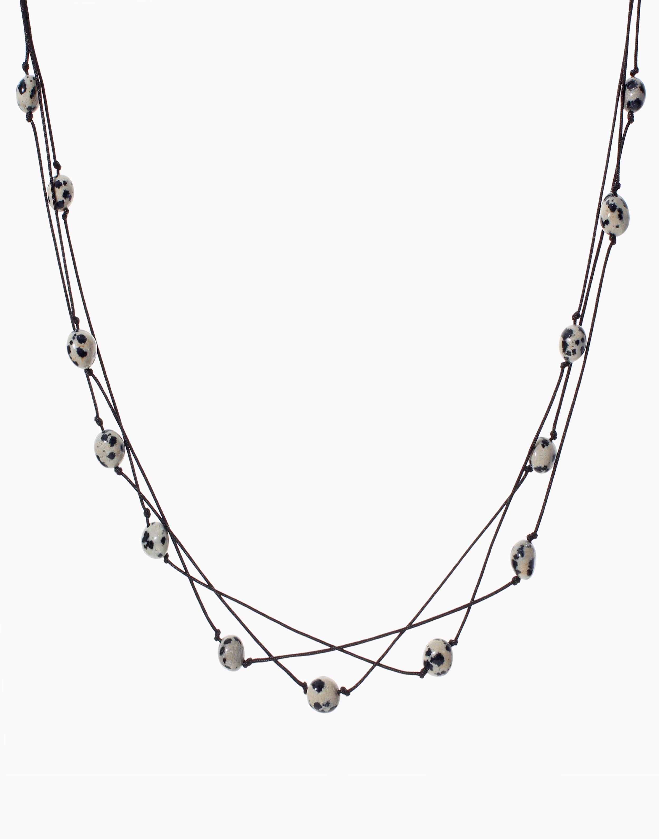 Kai Necklace Dalmatian Jasper