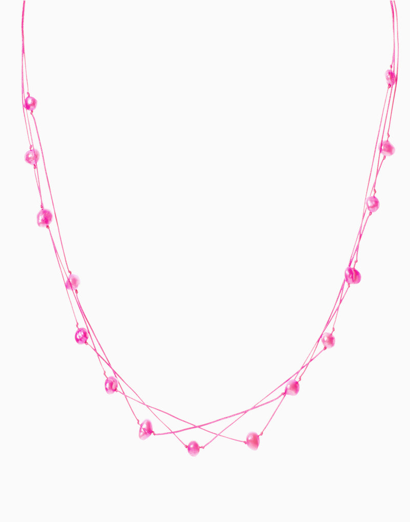 Nixie Necklace Pink