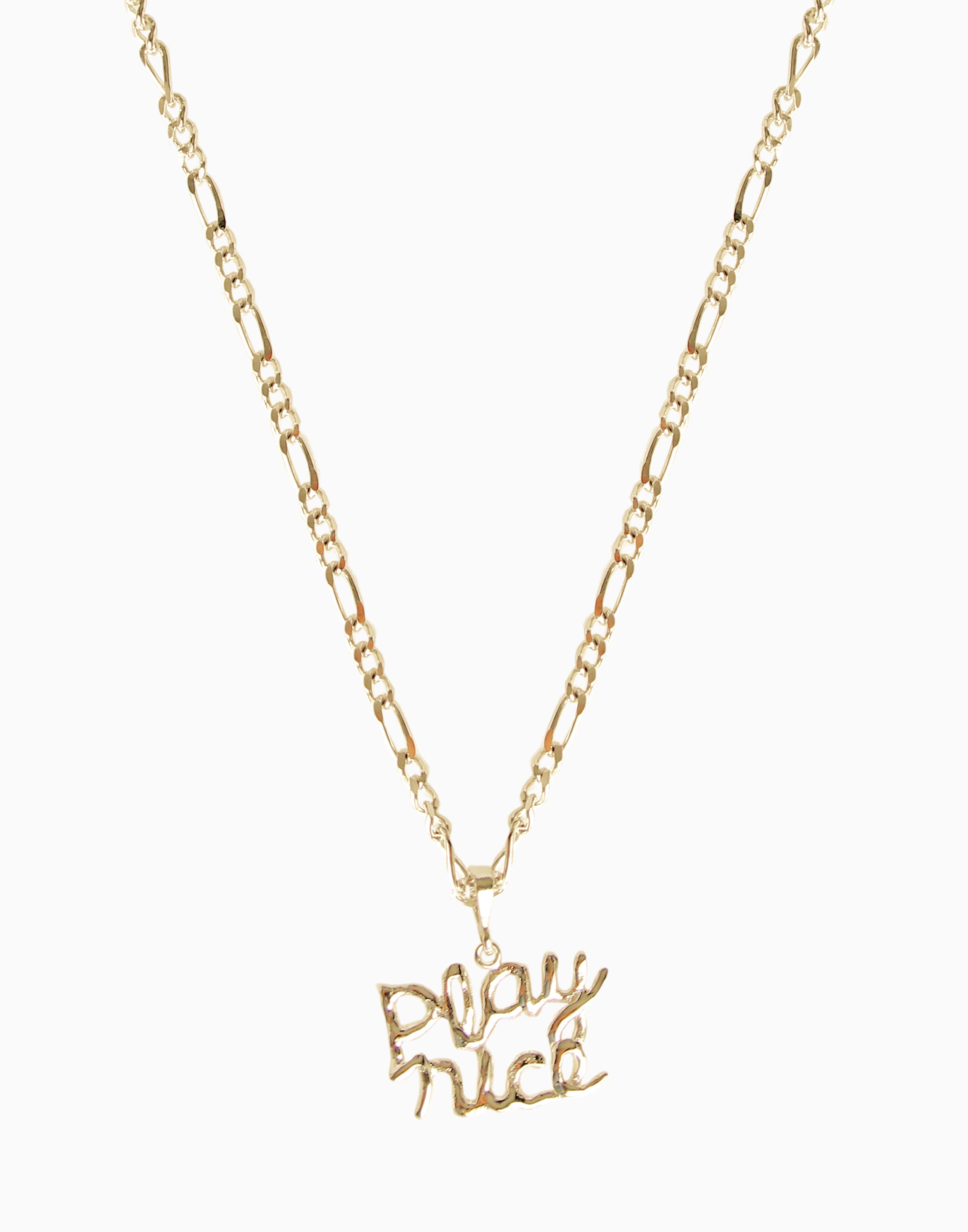 Play Nice Necklace Gold Vermeil
