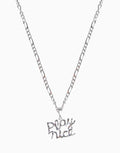 Play Nice Necklace Silver