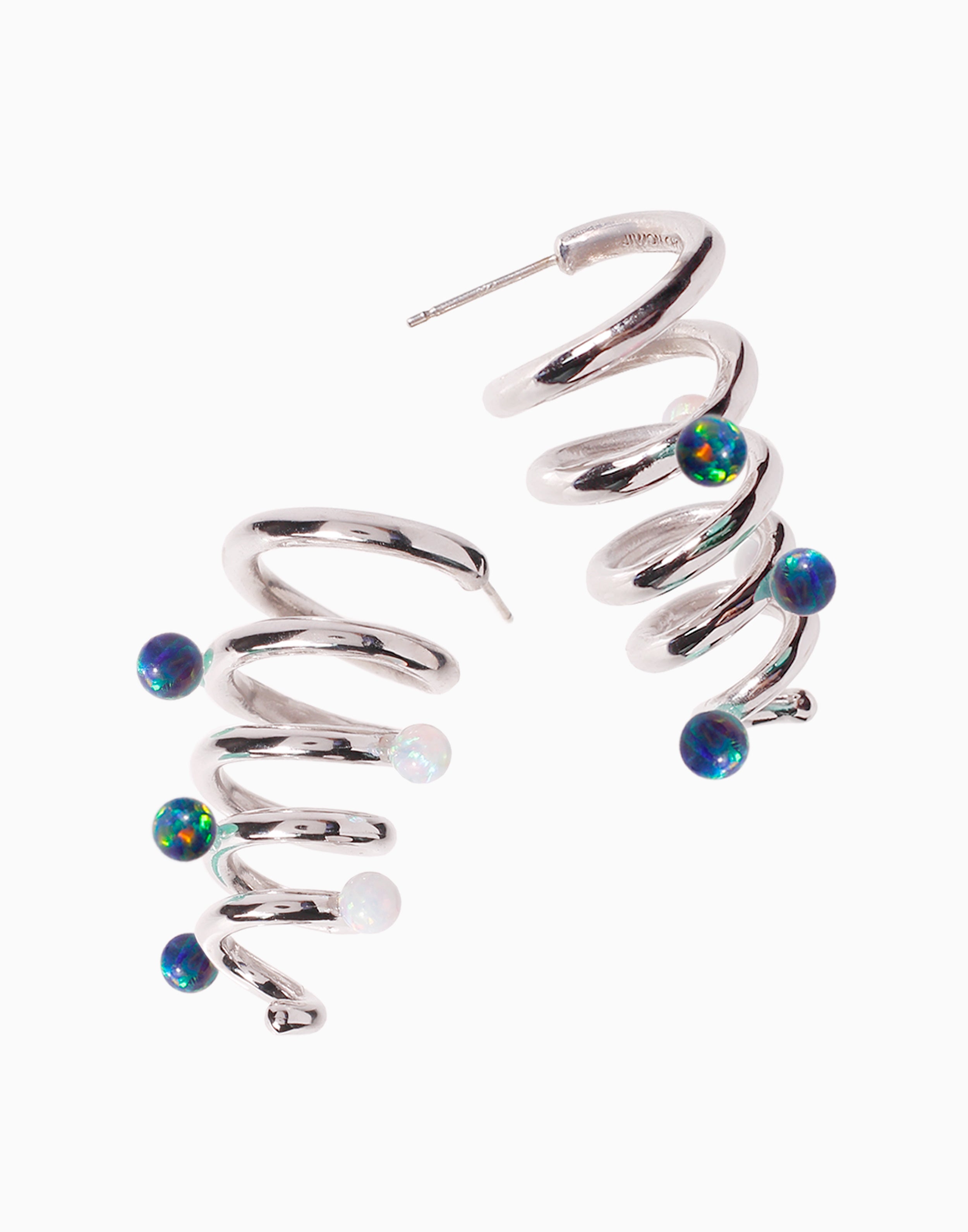 Waltzer Earrings Green Dragon