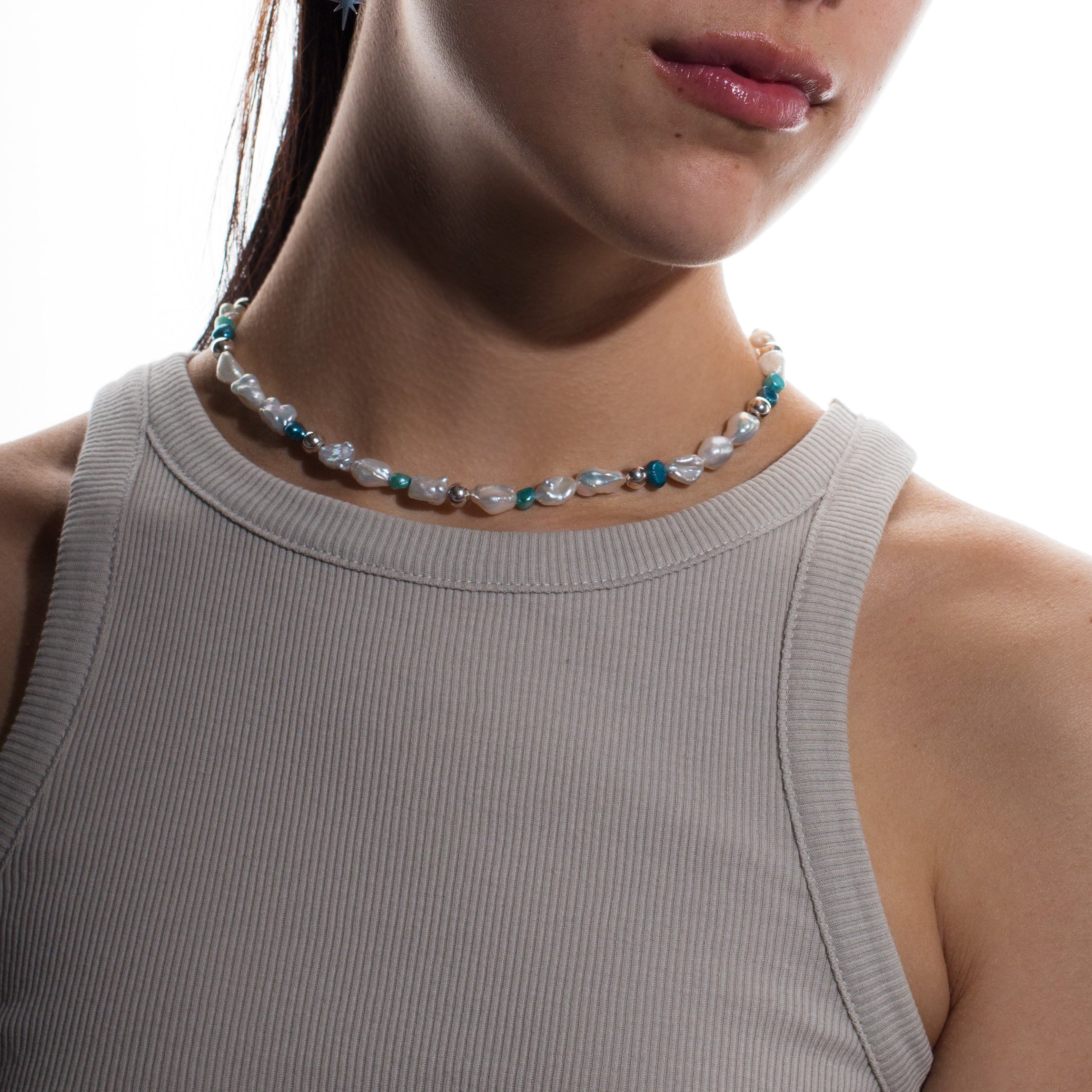 Atlantis Necklace Blue